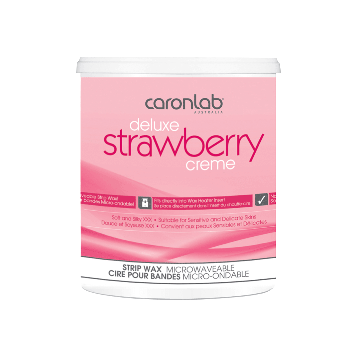 Deluxe Strawberry Creme Strip Wax