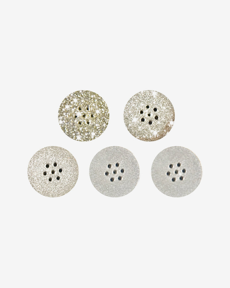 Set of 5 diamond tips for use with Bio-Brasion Trinity